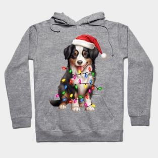 Christmas Miniature American Shepherd Hoodie